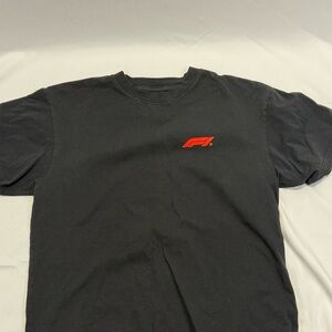 PacSun Black Tee with Red Accent